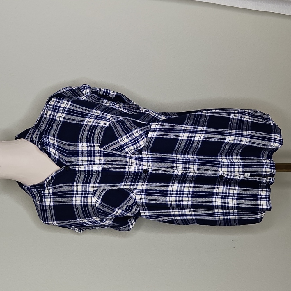 Rails plaid short sleeve top
